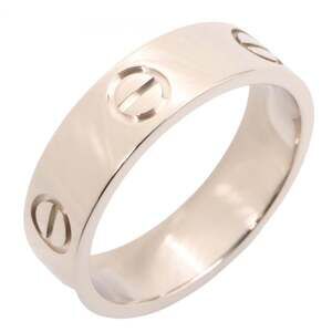 CARTIER Authentic 18k Silver Love Ring